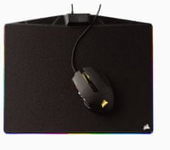Corsair herní podsvícená podložka pod myš MM800 RGB POLARIS - látková