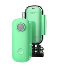 Akční kamera C100+ zelená 5579500