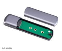 USB 3.2 Gen 2 ext. rámeček pro M.2 SSD Alu