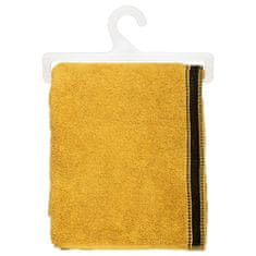 Atmosphera Bavlněný ručník do koupelny JOIA, 70 x 130 cm, žlutá barva
