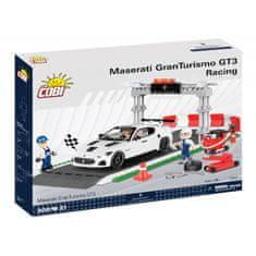 Cobi Stavebnice - MASERATI GRAN TURISMO GT3 Racing set. 300 kostek, 2 figurky