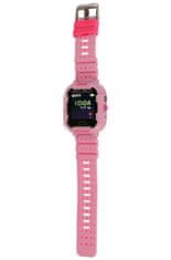 Helmer dětské hodinky LK 708 s GPS lokátorem/ dotykový display/ IP67/ micro SIM/ kompatibilní s Android a iOS/ růžové
