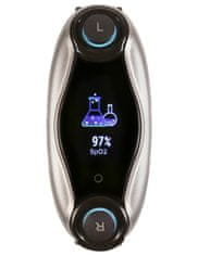 Helmer chytré hodinky se sluchátky TWS 900/ dotykový display/ notifikace/ BT 5.0/ odhad krevního tlaku/ handsfree/ CZapp