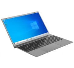 Umax notebook VisionBook N15R Pro/ 15,6" IPS/ 1920x1080/ N4120/ 4GB/ 128GB SSD/ mini HDMI/ 2x USB 3.0/ W10 Pro/ šedý