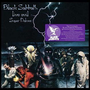 LP Live Evil (40th Anniversary / Super Deluxe) - Black Sabbath 2x kniha, 4x