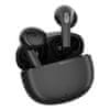 - T20 AilyPods bezdrátová sluchátka s dobíjecím boxem, Bluetooth 5.3, černá