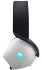 Alienware DELL AW720H/ Dual-Mode Wireless Gaming Headset/ bezdrátová sluchátka s mikrofonem/ stříbrné