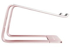 Misura podstavec pro notebook ME08 růžově zlatý