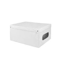 Compactor Box skládací úložný s víkem Smart 4, PVC - 50 x 40 x 25 cm, bílá