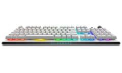 Alienware DELL klávesnice Tri-Mode Wireless Gaming Keyboard (/ AW920K/ US/ Int./ mezinár./ Lunar Light)