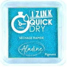 Aladine Razítkovací polštářek IZINK Quick Dry rychleschnoucí - tyrkysový