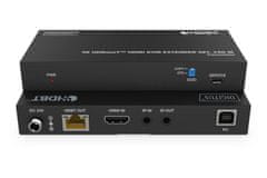 Digitus DS-55522 HDBaseT KVM Extender Set, 150 m 4K/60Hz, USB 1.1, PoC, IR, černý