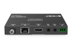 Digitus DS-55520 Sada extenderu 4K HDBaseT, 70 m PoC, RS232, IR, černá