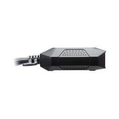 Aten Přepínač KVM 2:1 (USB, HDMI) 4K@60Hz, integrované kabely (CS22H)