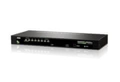Aten KVM přepínač CS-1308A USB a PS2 8PC, OSD, 19"