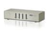 KVM switch CS-74U USB 4PC audio, včetně kabelů 1.2m