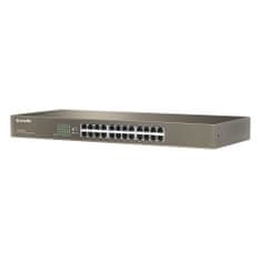 Tenda TEG1024G - 24-port Gigabit Ethernet Switch, 10/100/1000 Mbps, Fanless, Rackmount, Kov