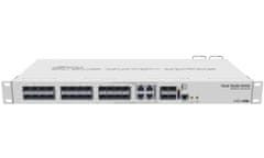 Mikrotik Cloud Router Switch CRS328-4C-20S-4S+RM, 800MHz CPU,512MB RAM, 20x SFP, 4x SFP+, 4x LAN combo, vč. L5