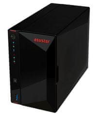 Asustor NAS Nimbustor 2 AS5202T / 2x 2,5"/3,5" SATA III/ Intel Celeron J4005 2.0 GHz/ 2GB/ 2x 2.5 GbE/ 3x USB 3.0/ HDMI