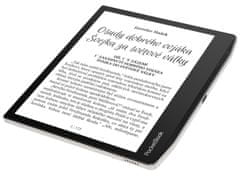 PocketBook e-book reader 700 ERA STARDUST SILVER/ 16GB/ 7"/ Wi-Fi/ BT/ USB-C/ čeština/ stříbrná