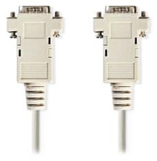 Nedis kabel VGA (D-SUB)/ zástrčka VGA - zástrčka VGA/ slonovinová/ 2m
