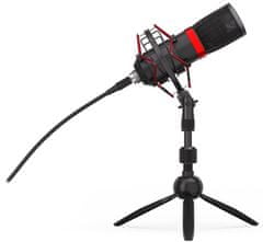 Endorfy mikrofon Streaming T / streamovací / stojánek / pop-up filtr / 3,5mm jack / USB-C
