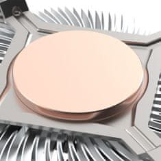 Akasa chladič CPU - měděný LGA1700 backplate