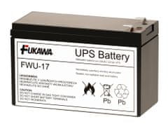 Fukawa olověná baterie FWU17 do UPS APC/ náhradní baterie za RBC17/ 12V/ 9Ah/ životnost 5 let