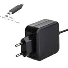 Akyga napájecí zdroj 5 - 20V / 2.25 - 3A 45W USB type C Power Delivery