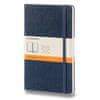 Moleskine Zápisník - tvrdé desky L, linkovaný, modrý