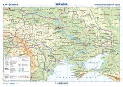 MAPA Ukrajina - příruční 1:3 850 000