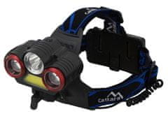Cattara LED čelovka TRIO 670lm nabíjecí