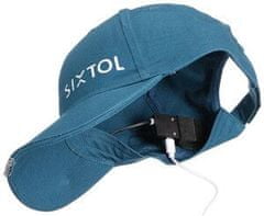 SIXTOL LED kšiltovka se světlem B-CAP 25lm, nabíjecí, USB, modrá