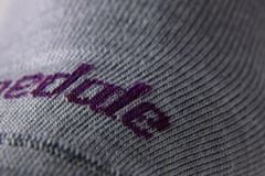 Bridgedale Ponožky Everyday Ultra Light Merino Performance Boot Women's dark light grey/purple/065 S (3-4,5 UK)