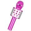 Bezdrátový karaoke mikrofon WS-858 - Pink