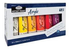 Royal & Langnickel Akrylové barvy Royal & Langnicke ARTIST 12x120 ml