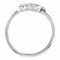 Morellato Ocelový prsten s krystaly Torchon SAWZ14 (Obvod 54 mm)