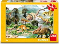 Dino Puzzle Dinosauři XL 100 dílků