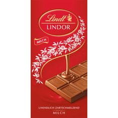 LINDT Lindor mléčná čokoláda 100g