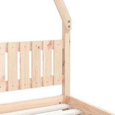 Greatstore Dětská postel 90 x 200 cm masivní borové dřevo