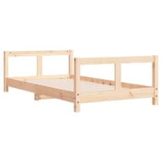 Greatstore Dětská postel 80 x 160 cm masivní borové dřevo