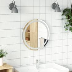 shumee vidaXL Koupelnové zrcadlo s LED, kulaté, 50 cm