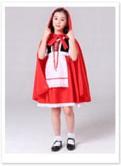 Korbi Kostým Červená karkulka, dětský kostým, velikost XL