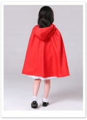 Korbi Kostým Červená karkulka, dětský kostým, velikost XL