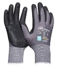 MAGG Pracovní rukavice MULTI FLEX, nylonové s nitrilovou dlaní, velikost 7