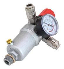 ASTA Regulátor tlaku vzduchu - odlučovač vody 1/2", max. 12 bar -