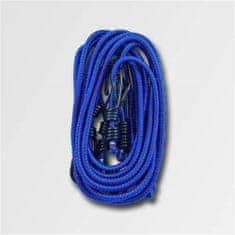 MAGG Gumové popruhy (gumicuky), sada 4 ks, délka 1 m, průměr 8 mm, modré – GM0100