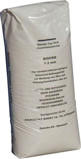MDTools Sorbent Bisorb, granule 1 - 3 mm, 20 kg, pro olej a chemické produkty