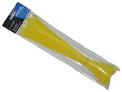 ASTA Stahovací pásky 5 x 300 mm, 50 kusů, žlutá barva -