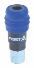 ASTA Vzduchová rychlospojka 1/4” GW bezpečnostní, vnitřní závit - samice -